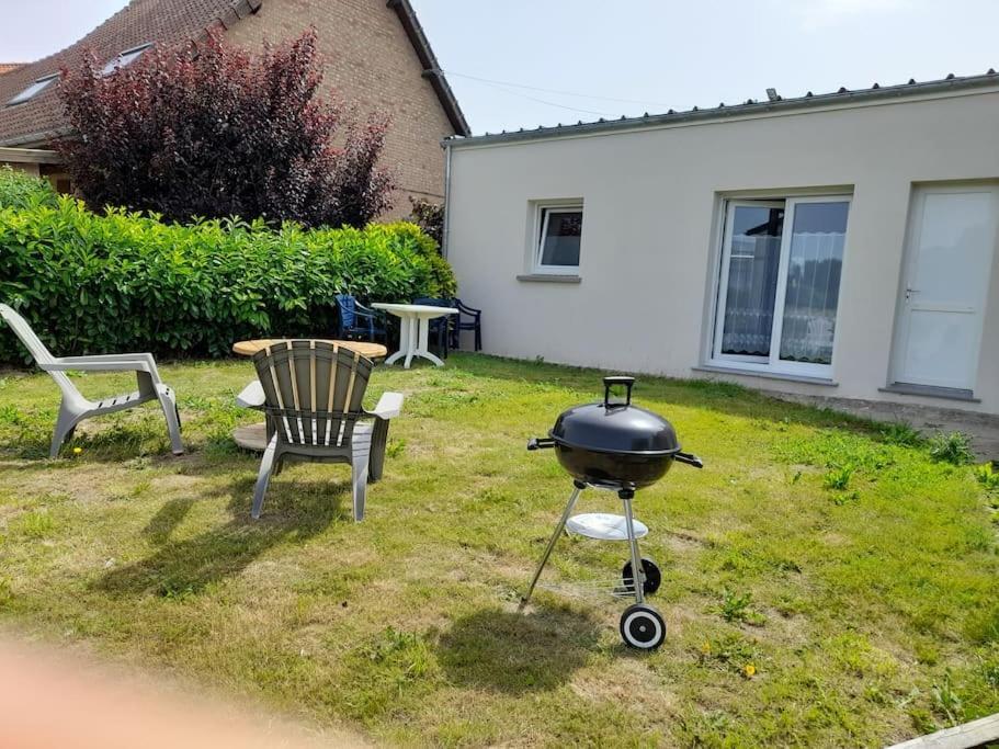 Le Ch'Ti 4 Saisons Maison De Vacances Avec Parking Et Jardin サントメール エクステリア 写真